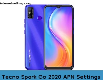 Tecno Spark Go 2020 APN Setting